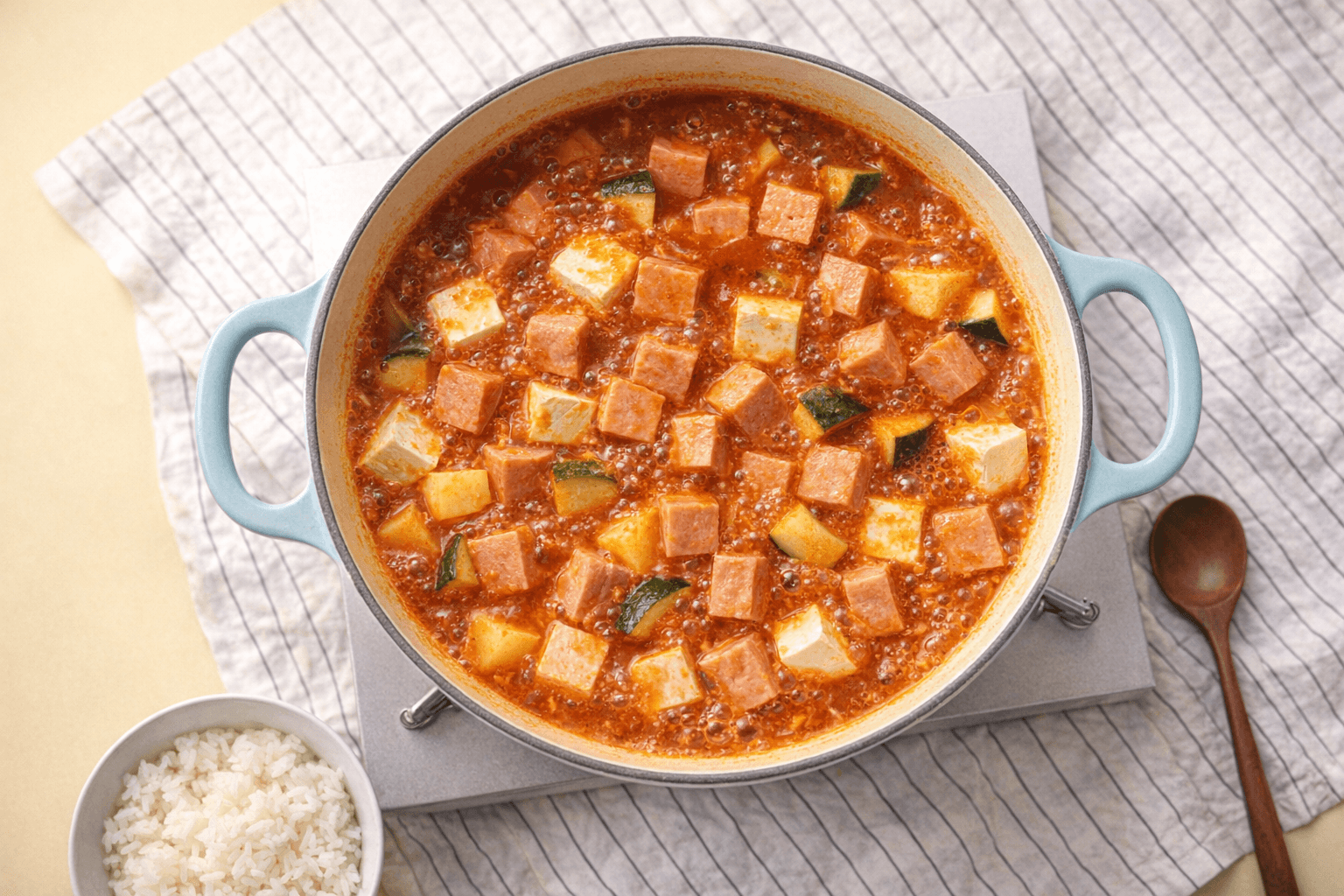 ご飯泥棒確定！切って煮るだけの超簡単「スパムチャグリ」黄金レシピ