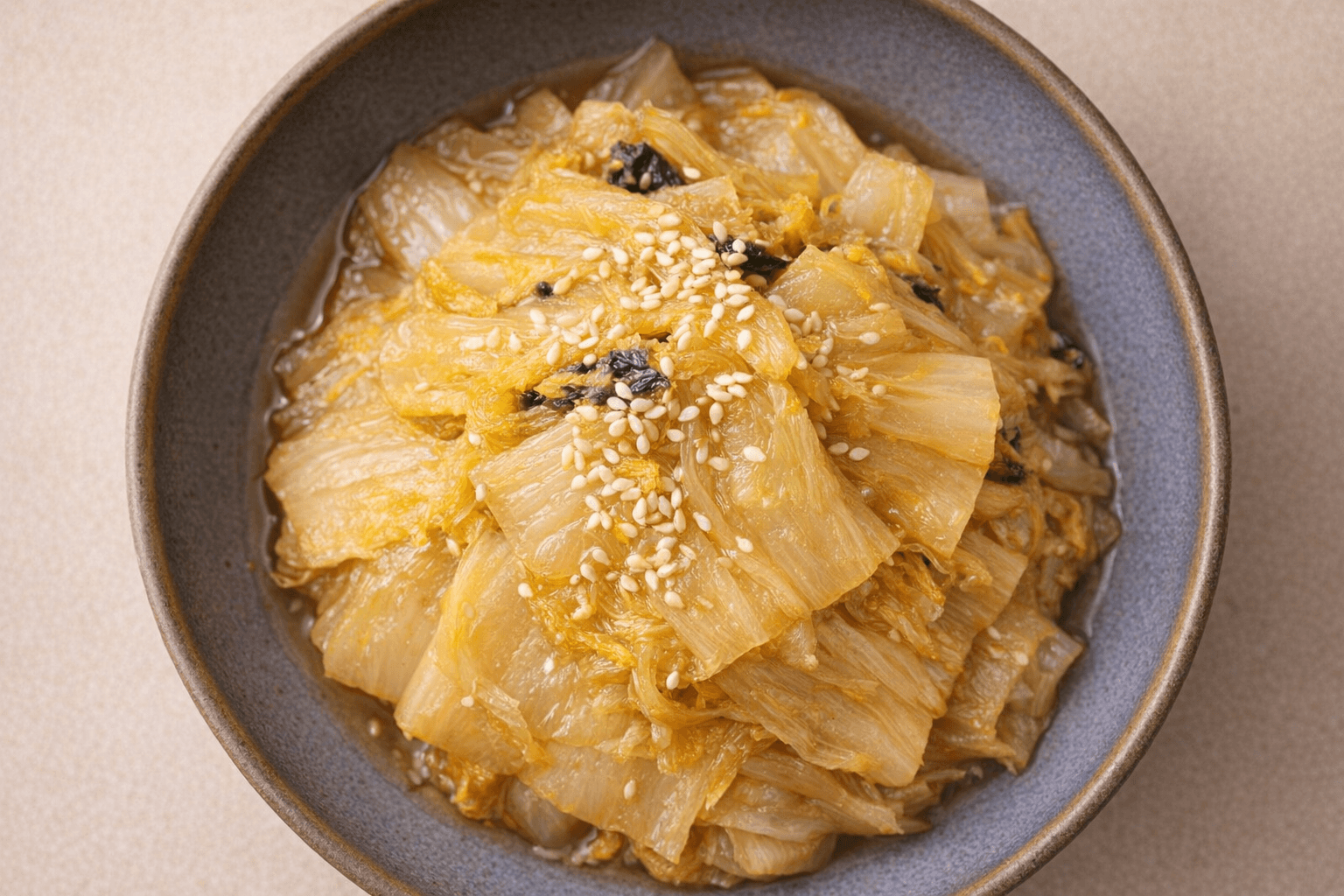 묵은지 완벽 변신! 밥도둑 끝판왕 '들기름 씻은 김치볶음' 황금 레시피