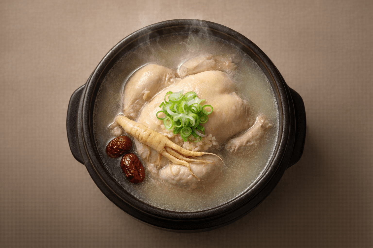 뚝배기 삼계탕 보양식