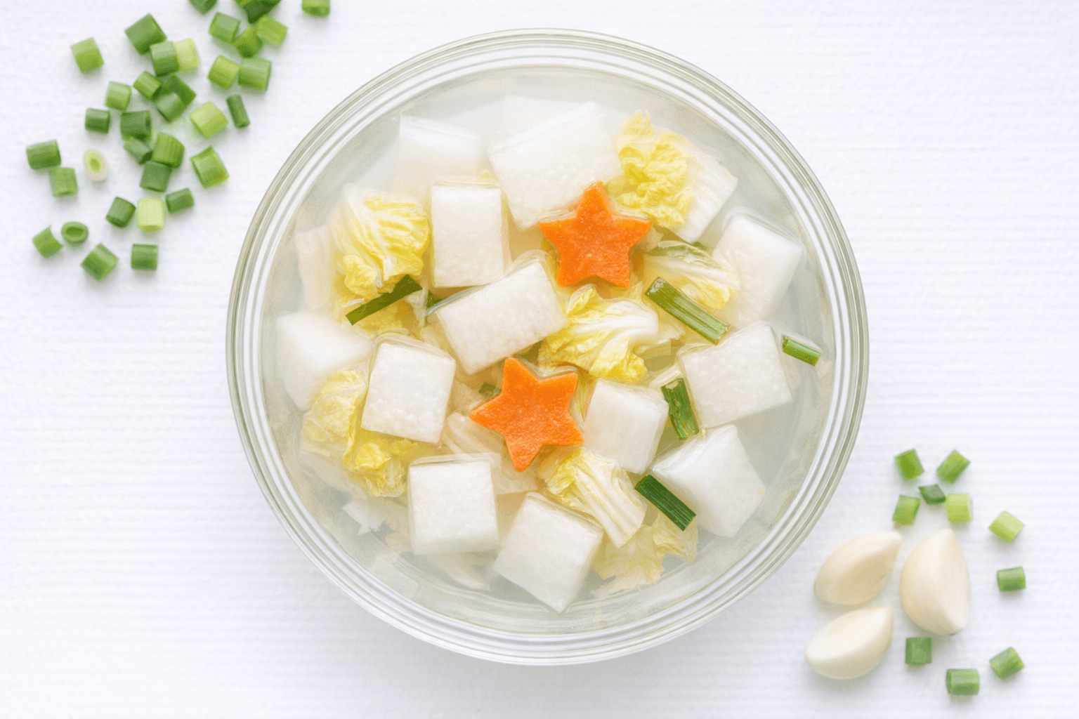 시원한 동치미 한 그릇