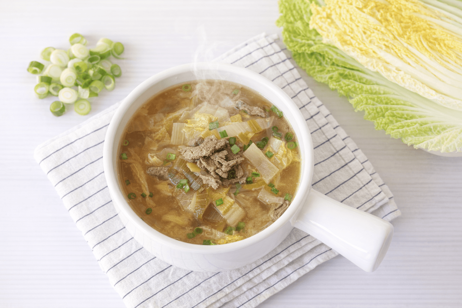 The Ultimate Comfort Food: Korean Beef & Sweet Cabbage Soup (Doenjang Guk) You Can't Stop Eating!