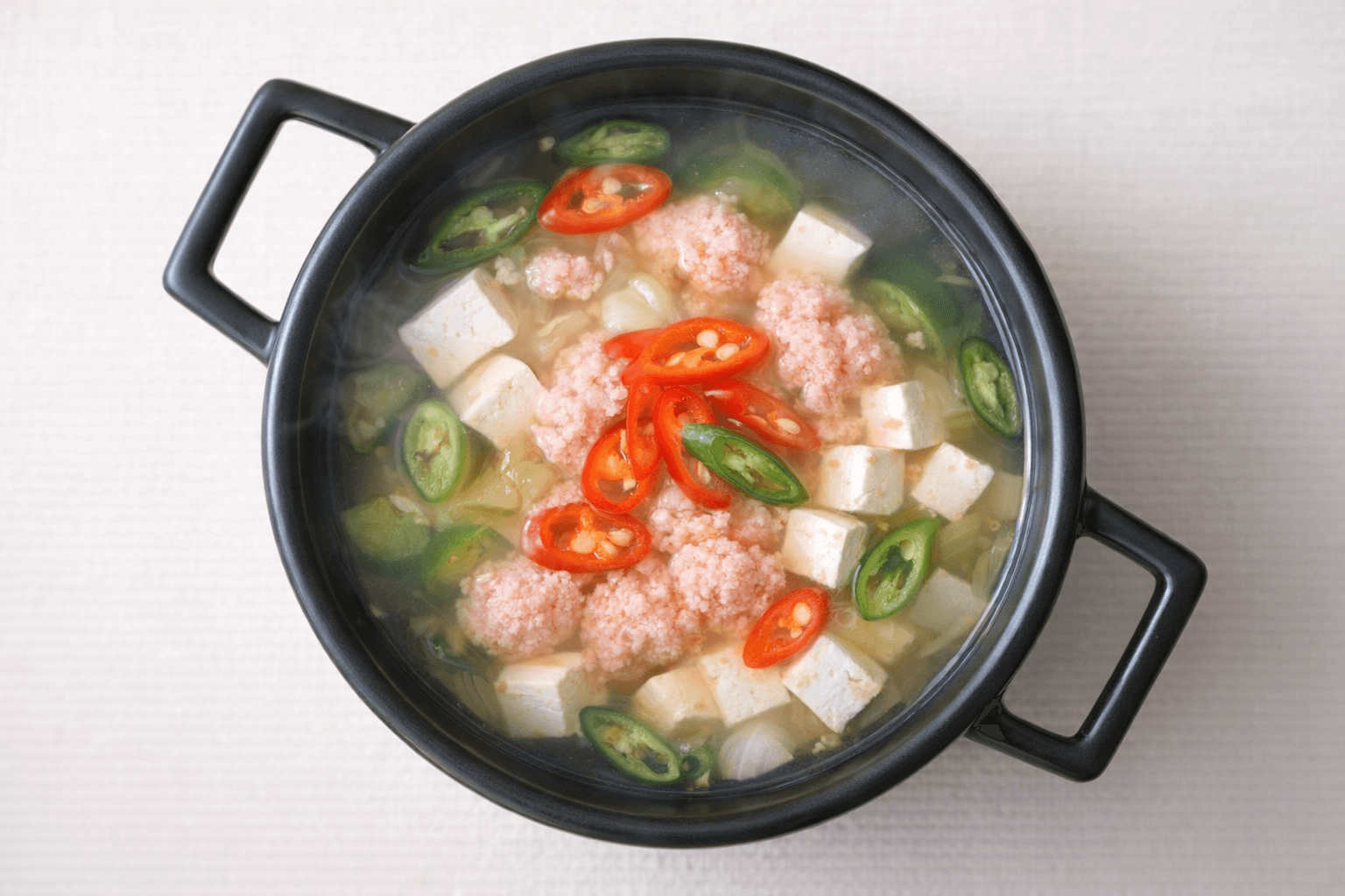 混ぜるの厳禁！スープを最後の一滴まで飲み干したくなる「明太子豆腐チゲ」の黄金レシピ