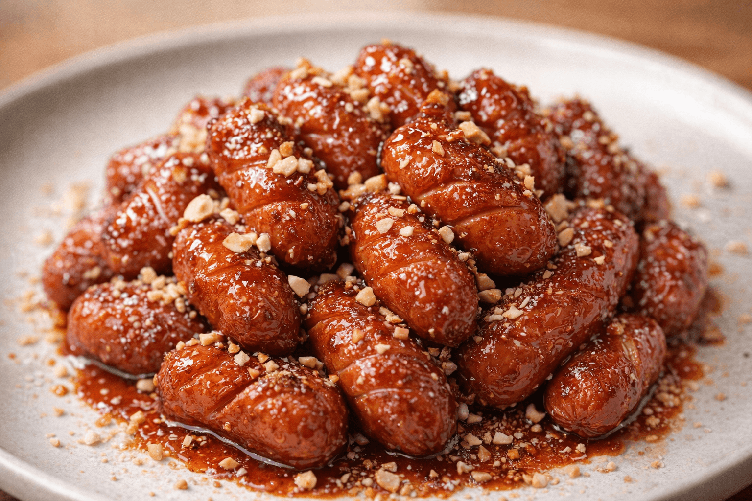 소시지강정 안주 간식