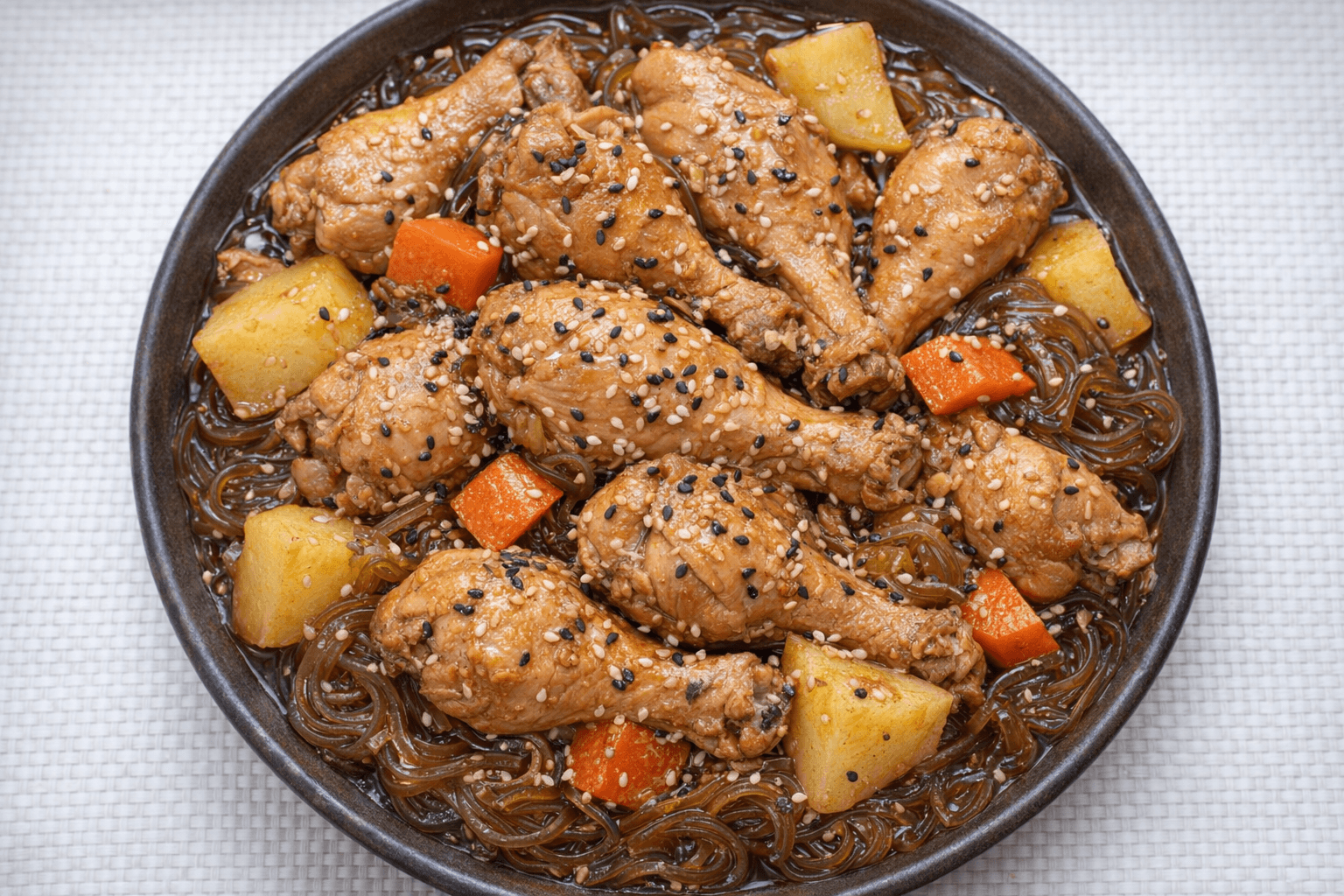 단짠 양념이 쏙 밴 밥도둑 간장찜닭