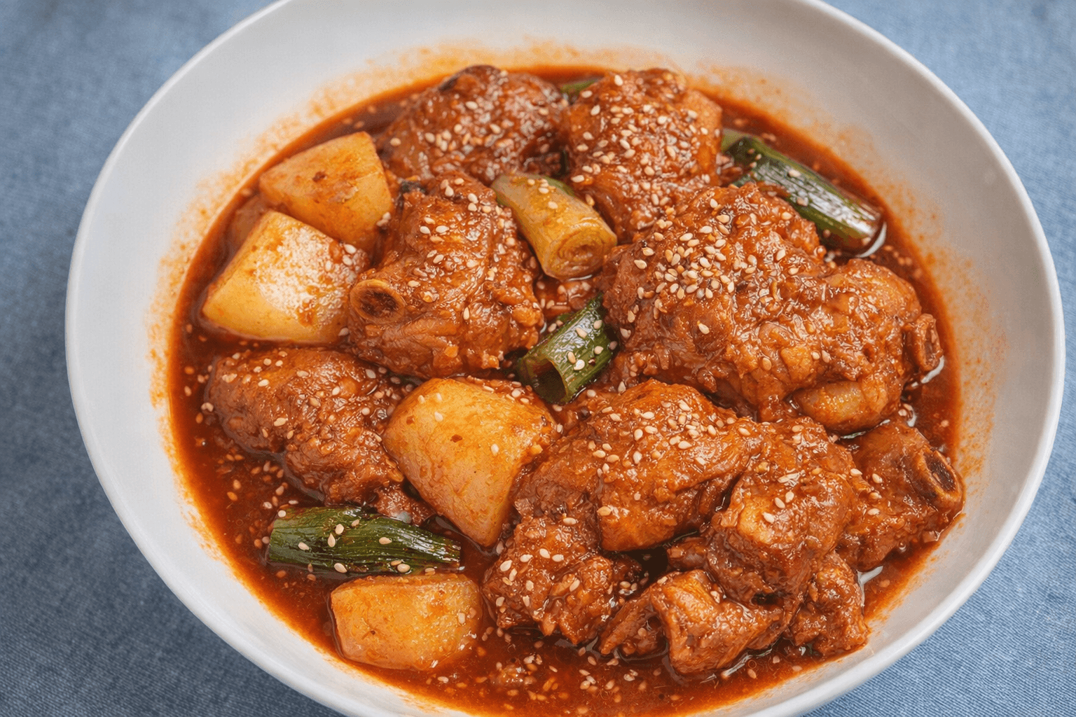 매콤 돼지갈비찜 요리