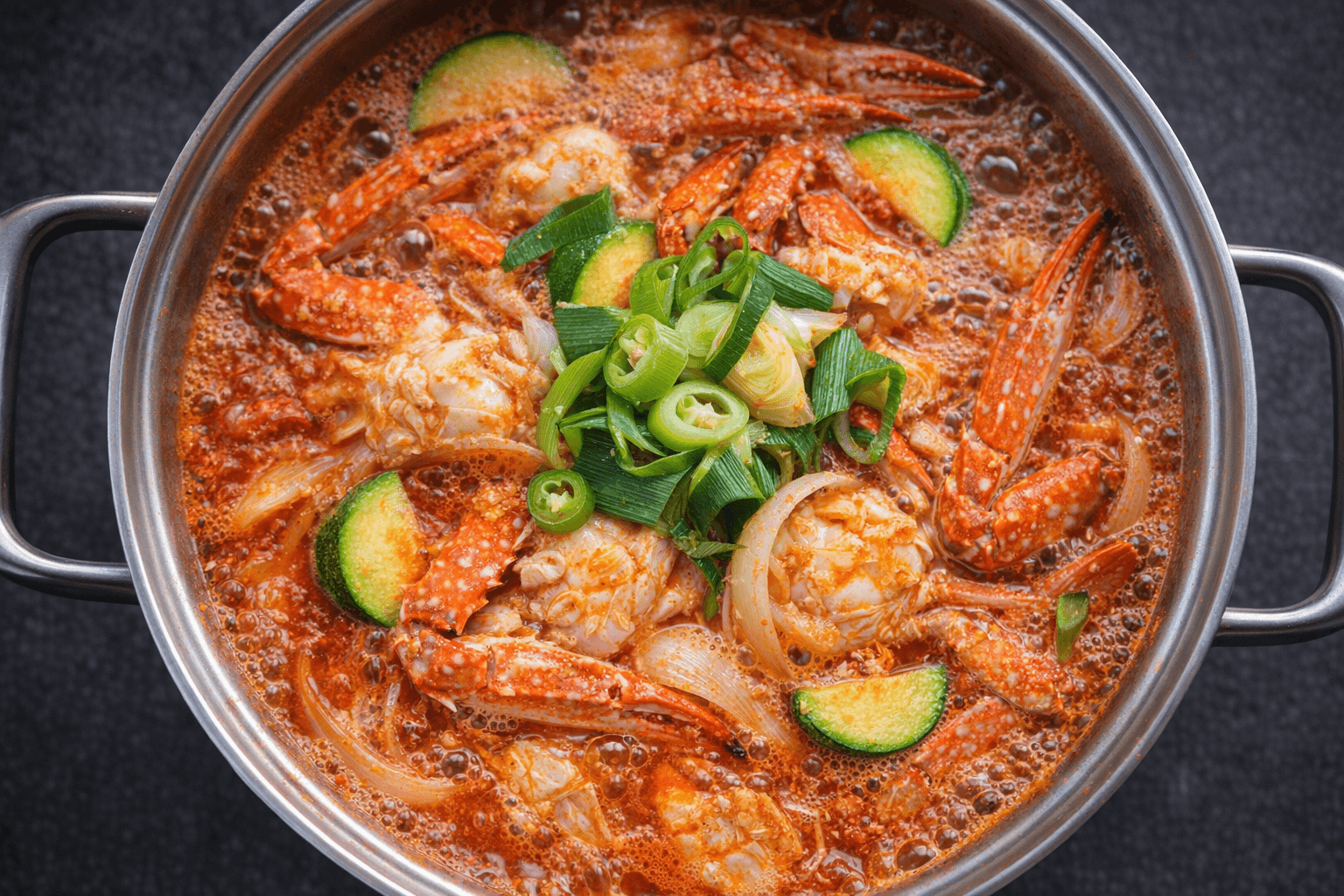 얼큰한 꽃게탕 끓이는법