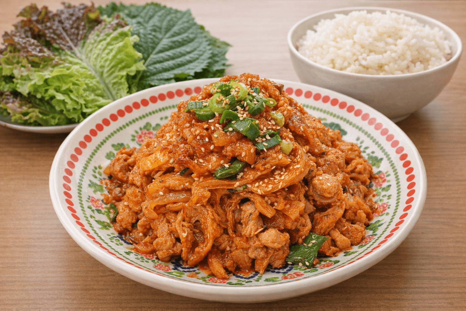 매콤달콤 돼지고기 두루치기 레시피