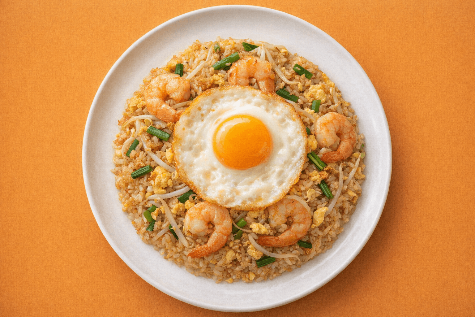 나시고랭 숙주 볶음밥 새우