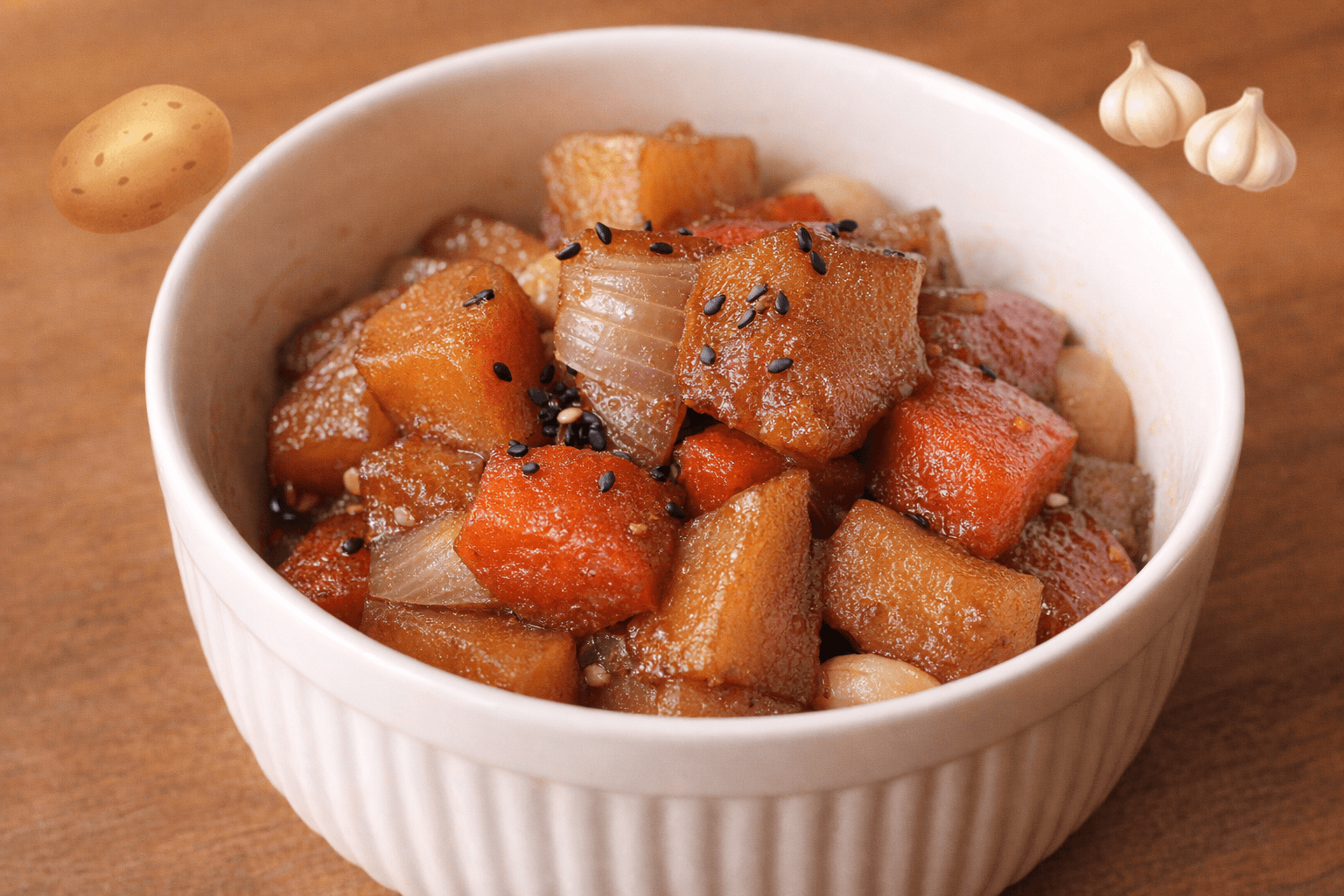 絶対に崩れない！ご飯が止まらない甘辛じゃがいもの煮物 黄金レシピ