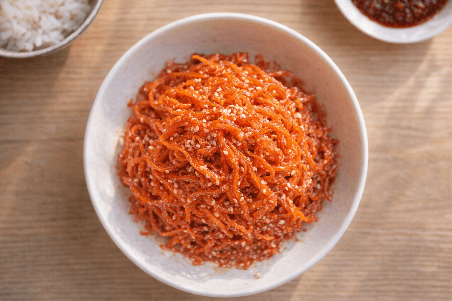 촉촉한 매콤달콤 진미채 볶음 밑반찬