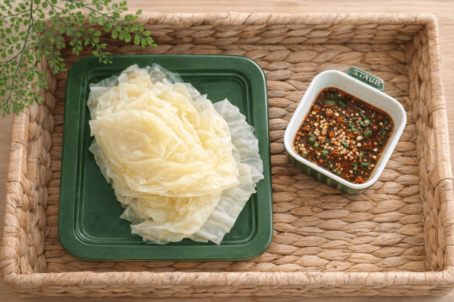 양배추쌈 간장양념장 다이어트 레시피