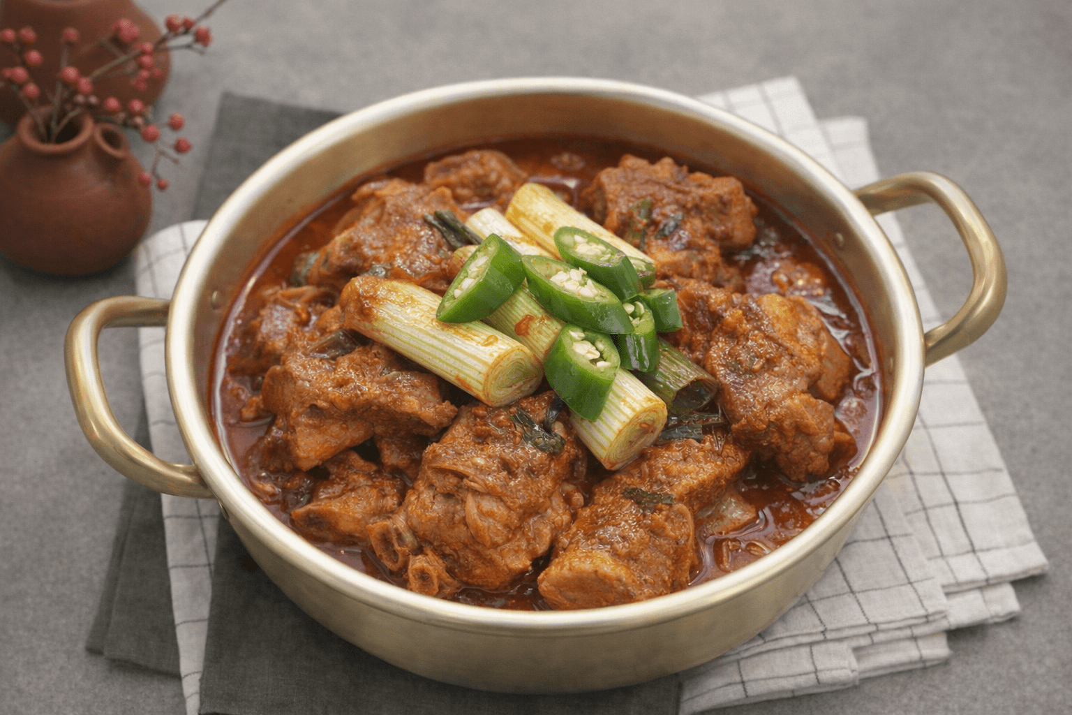 매콤 돼지갈비찜 썸네일