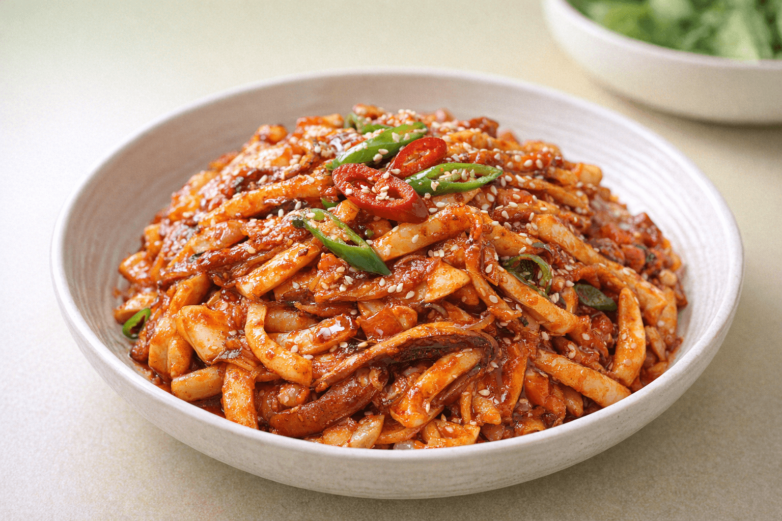 매콤달콤 오징어볶음