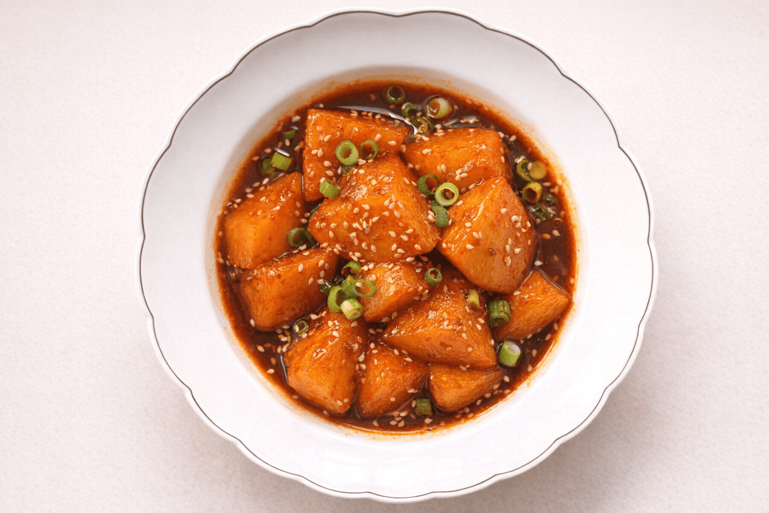 매콤 감자조림 반찬