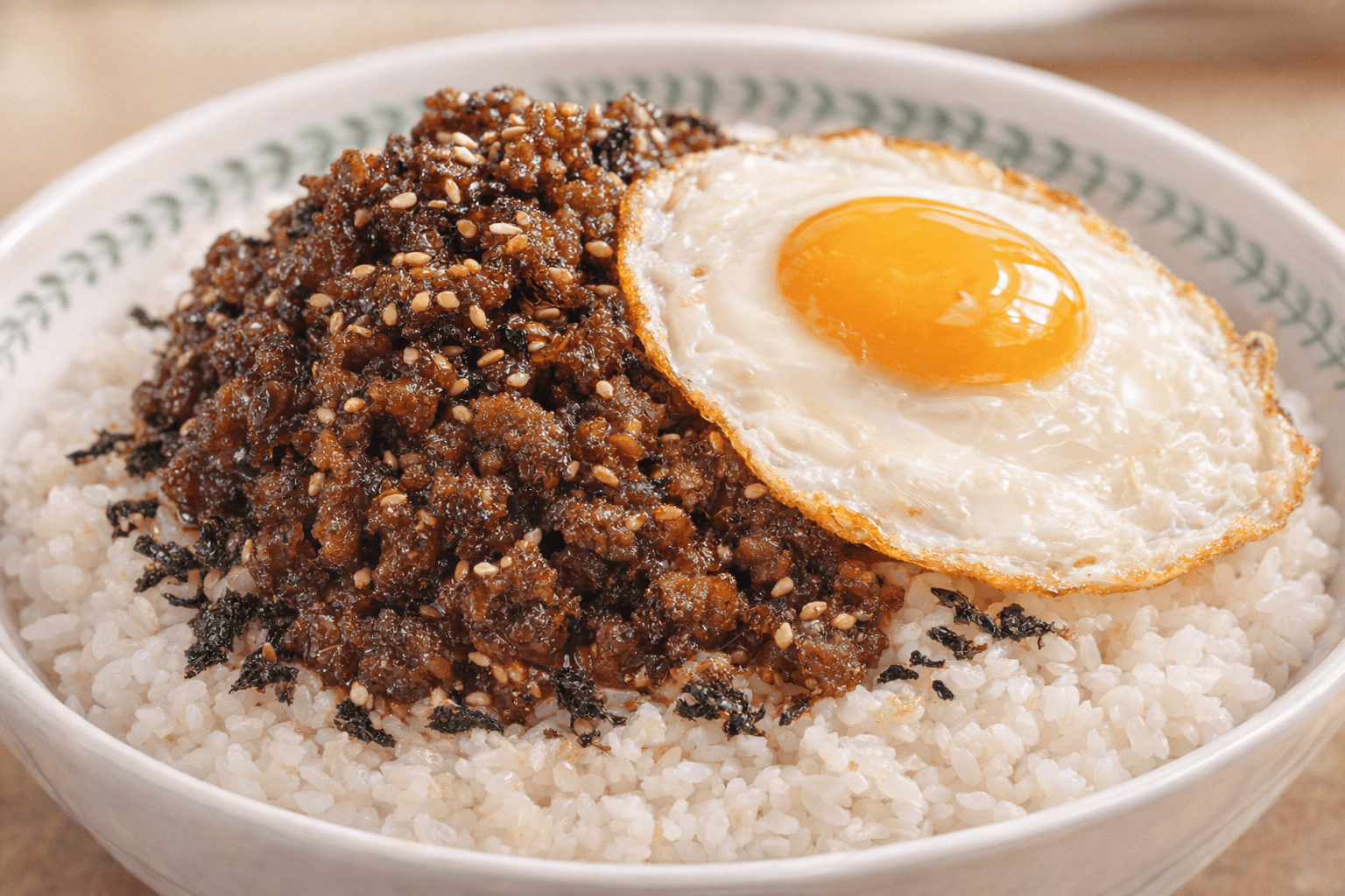 간장 소고기 볶음밥