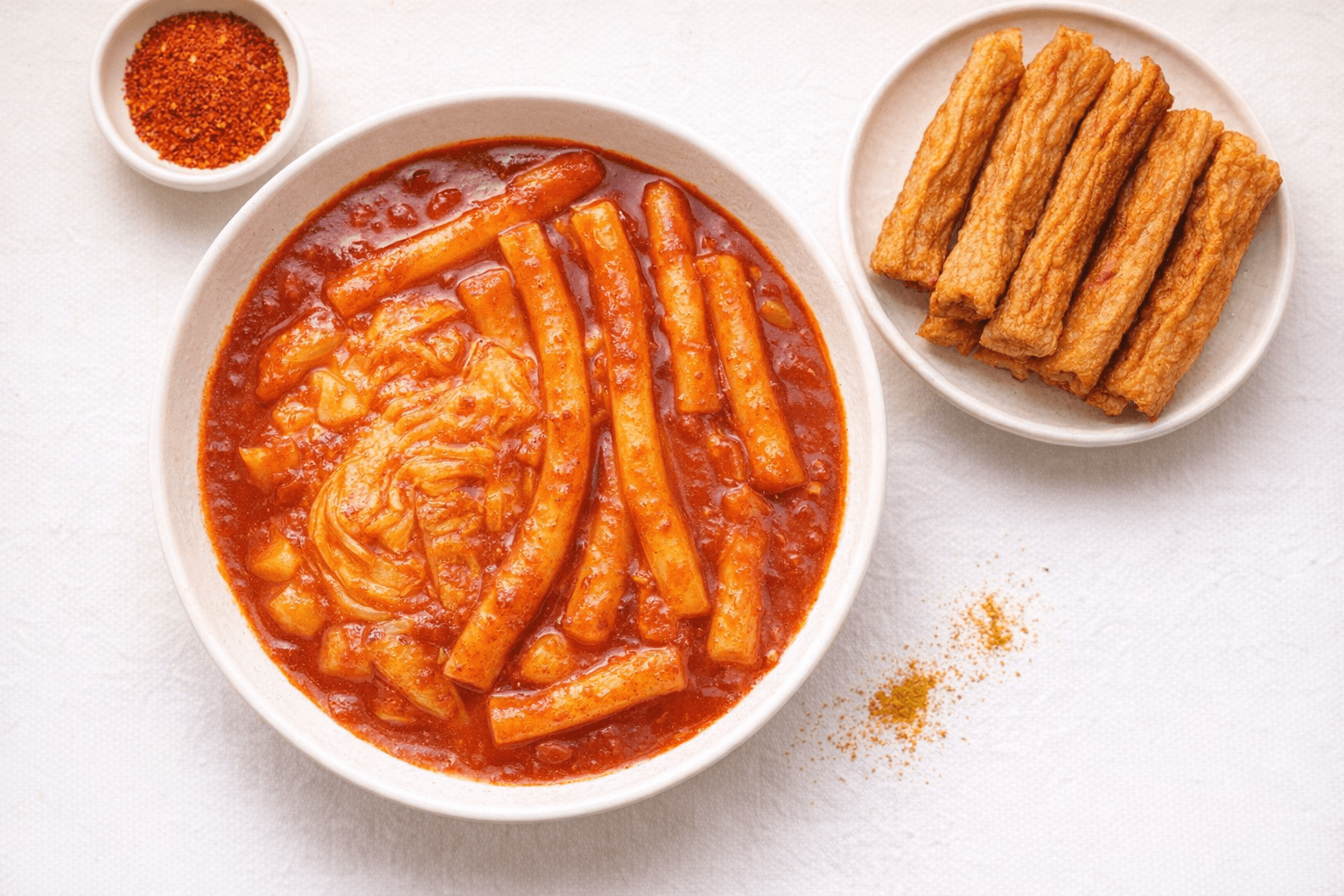 신전떡볶이 어묵튀김 카레 떡볶이 자취요리