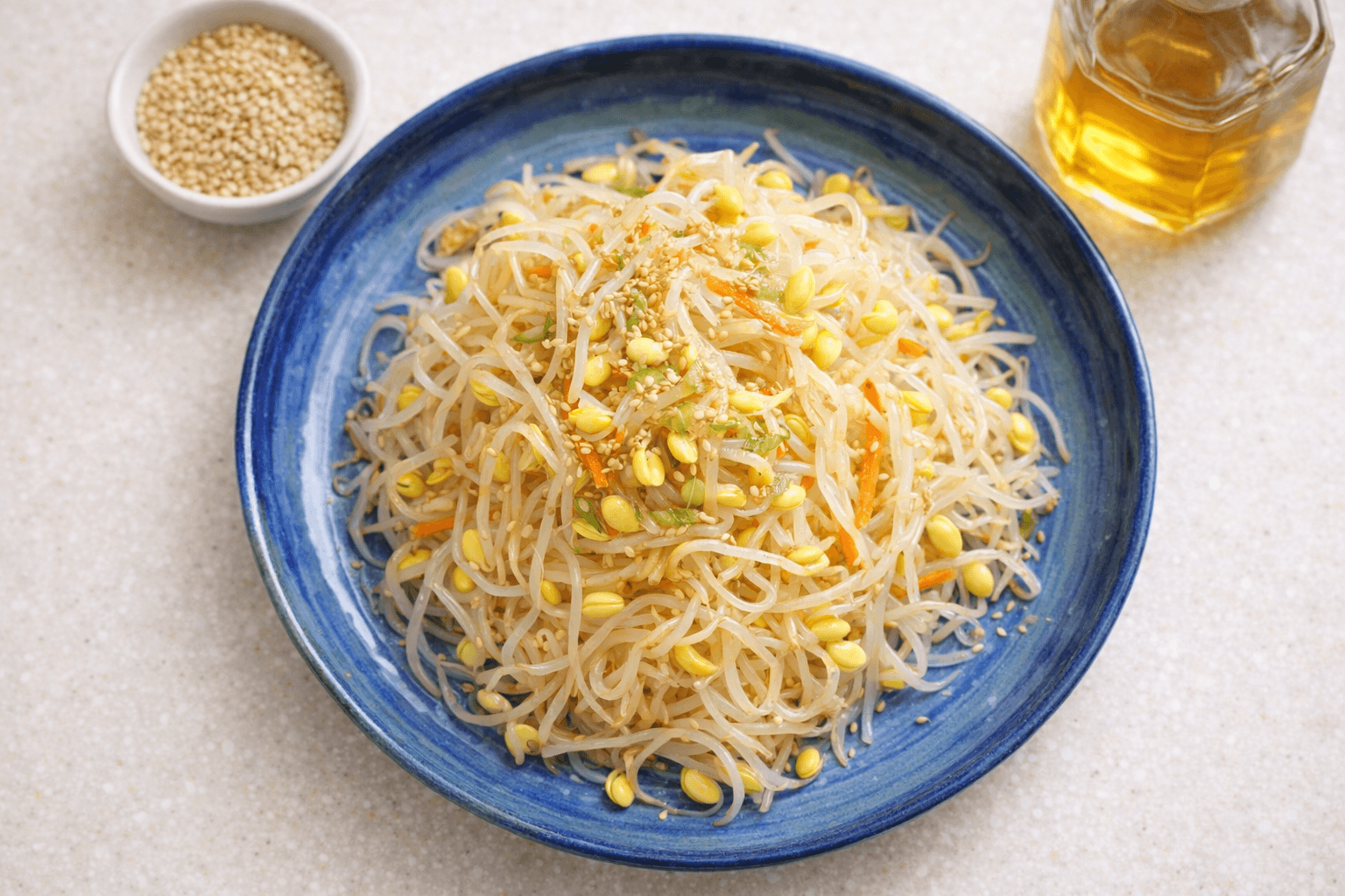 아삭한 10분 완성 콩나물무침 반찬