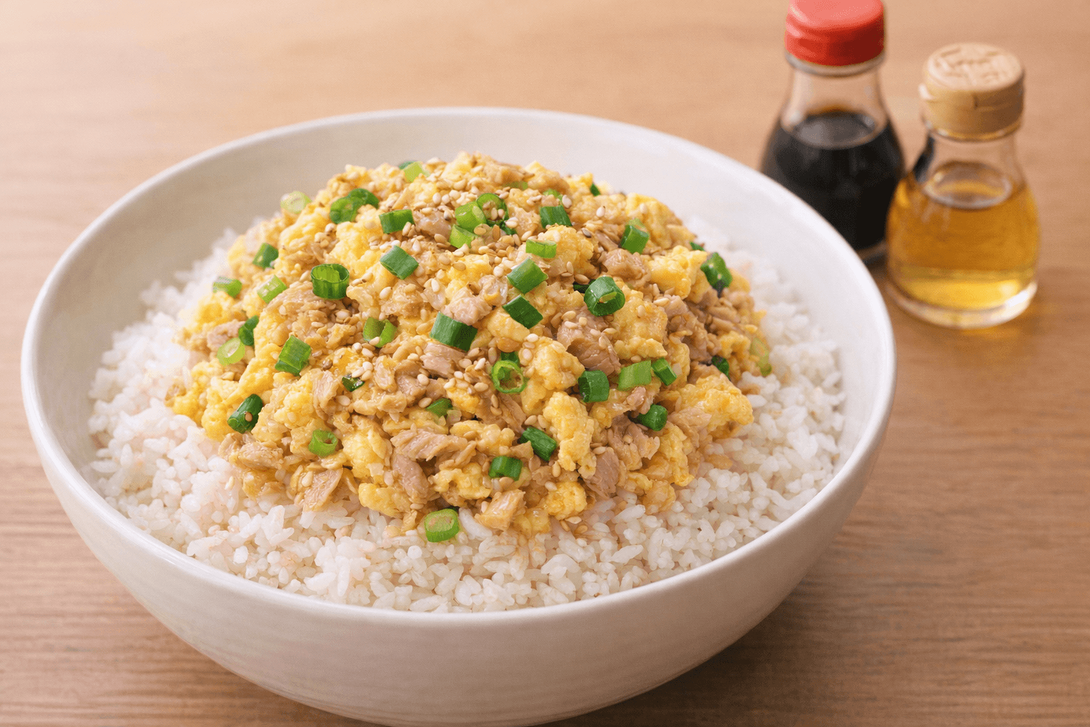 참치계란간장밥 5분 레시피