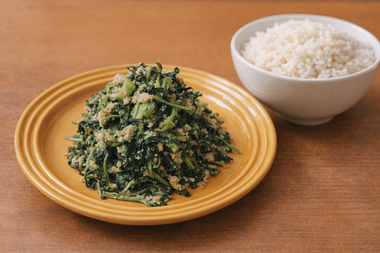 고소한 깻잎들깨볶음 반찬