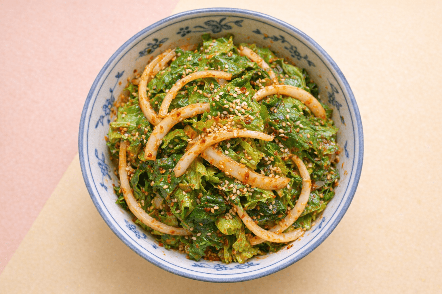 매콤달콤 10분 완성 상추겉절이