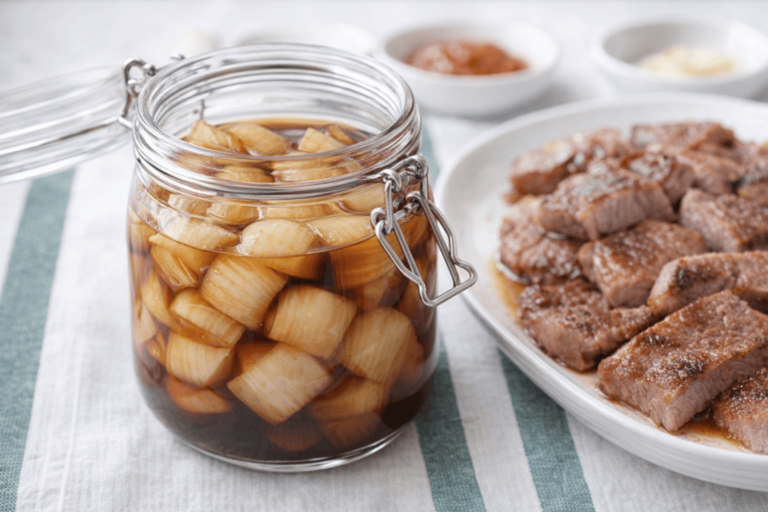 평생 써먹는 고깃집 양파장아찌 황금비율! 절대 무르지 않고 아삭하게 만드는 비법 대공개