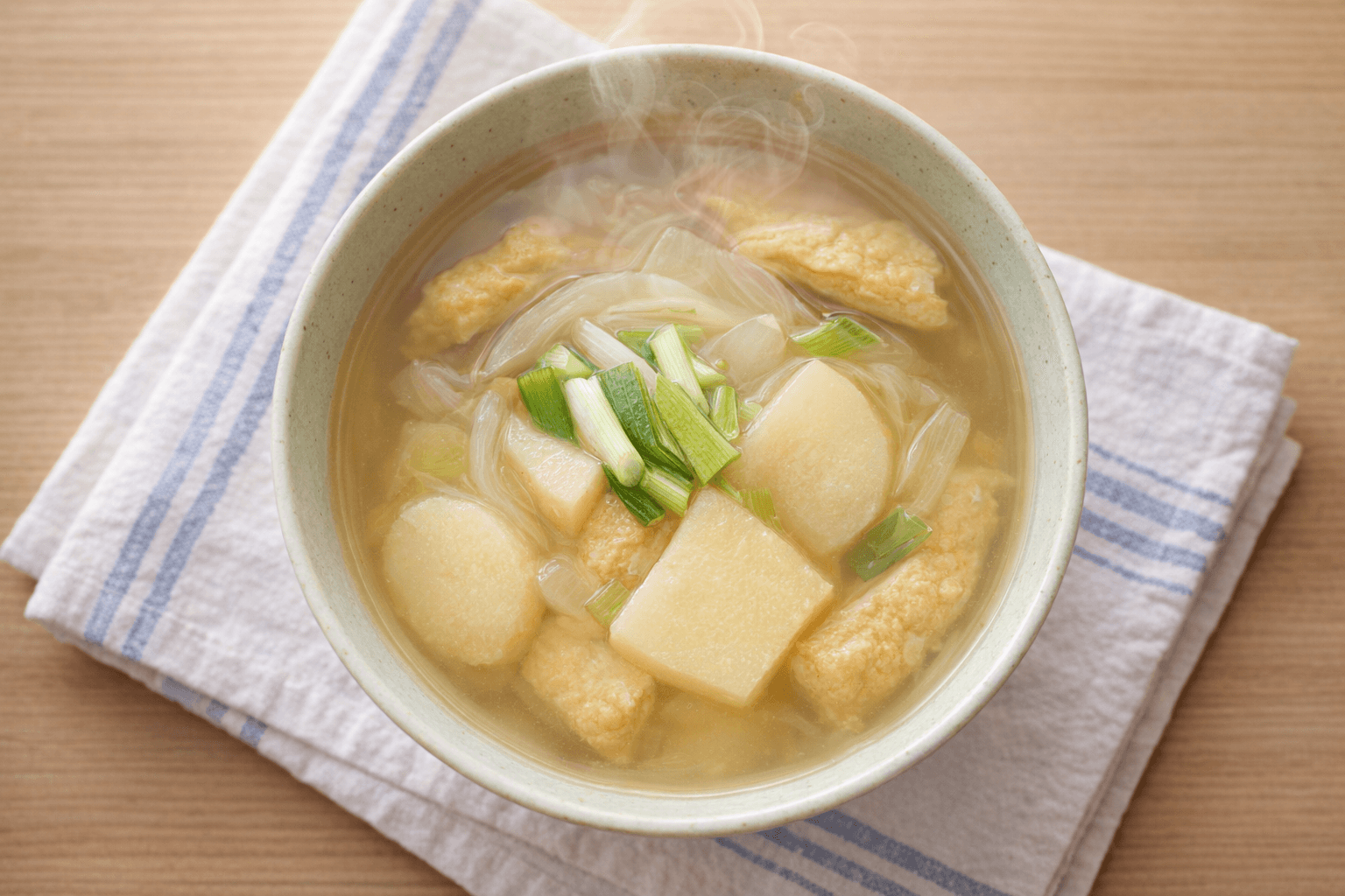 맑은국물 감자어묵국