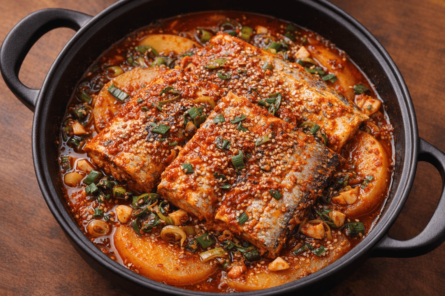 매콤달콤 밥도둑 갈치조림