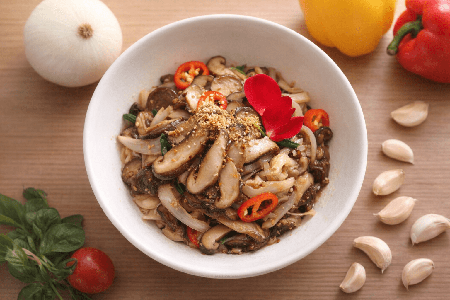 표고버섯볶음 밑반찬