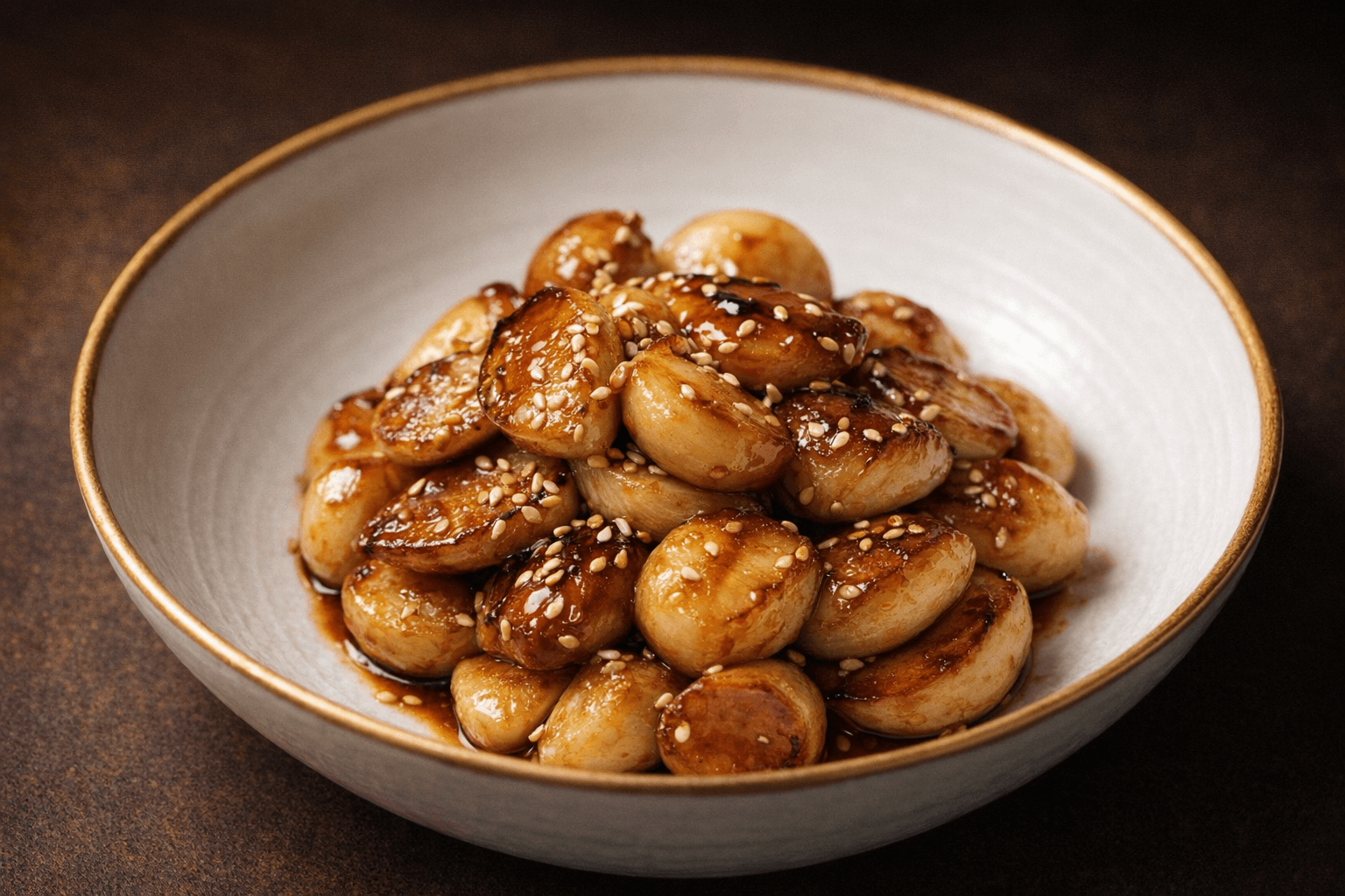 The Secret Korean Side Dish Kids Actually Beg For: Sweet & Savory Braised Garlic