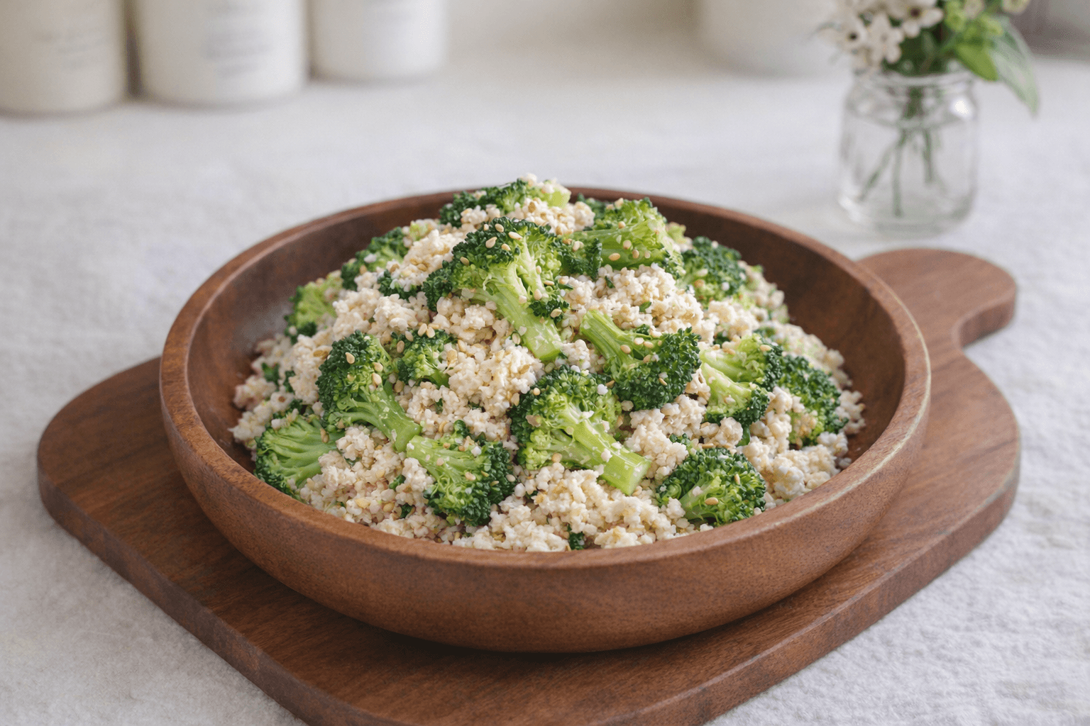 다이어트 포기하지 마세요! 15분 만에 끝내는 초간단 '브로콜리 두부무침' 황금 레시피