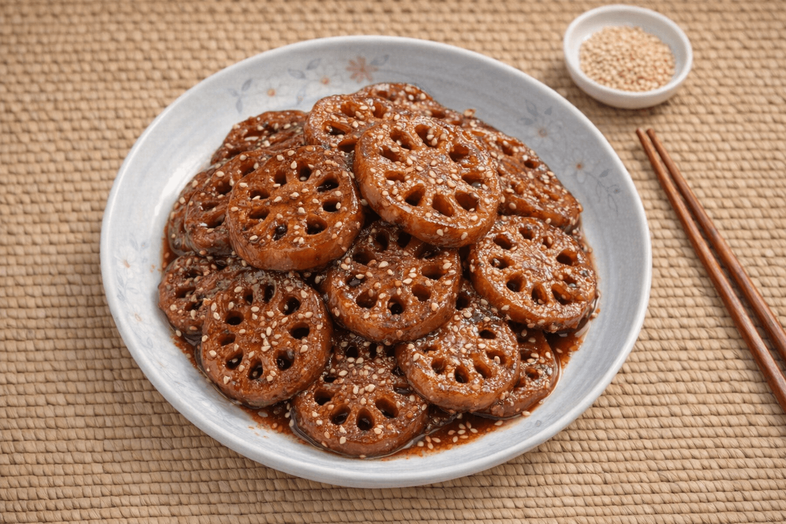 단짠단짠 밥도둑 끝판왕! 평생 써먹는 윤기 좔좔 아삭한 연근조림 황금 레시피