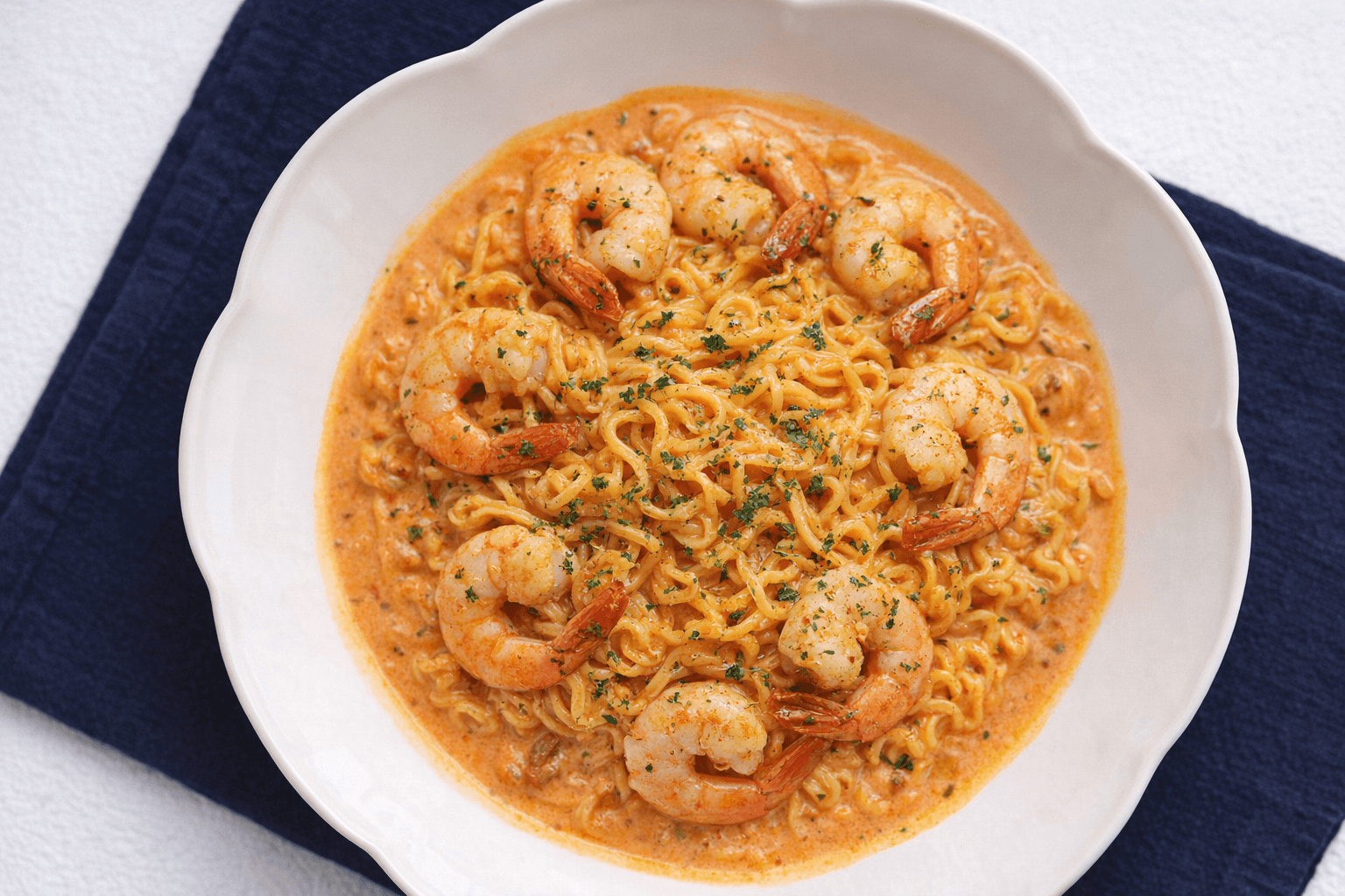 신라면 투움바 파스타 크림 요리