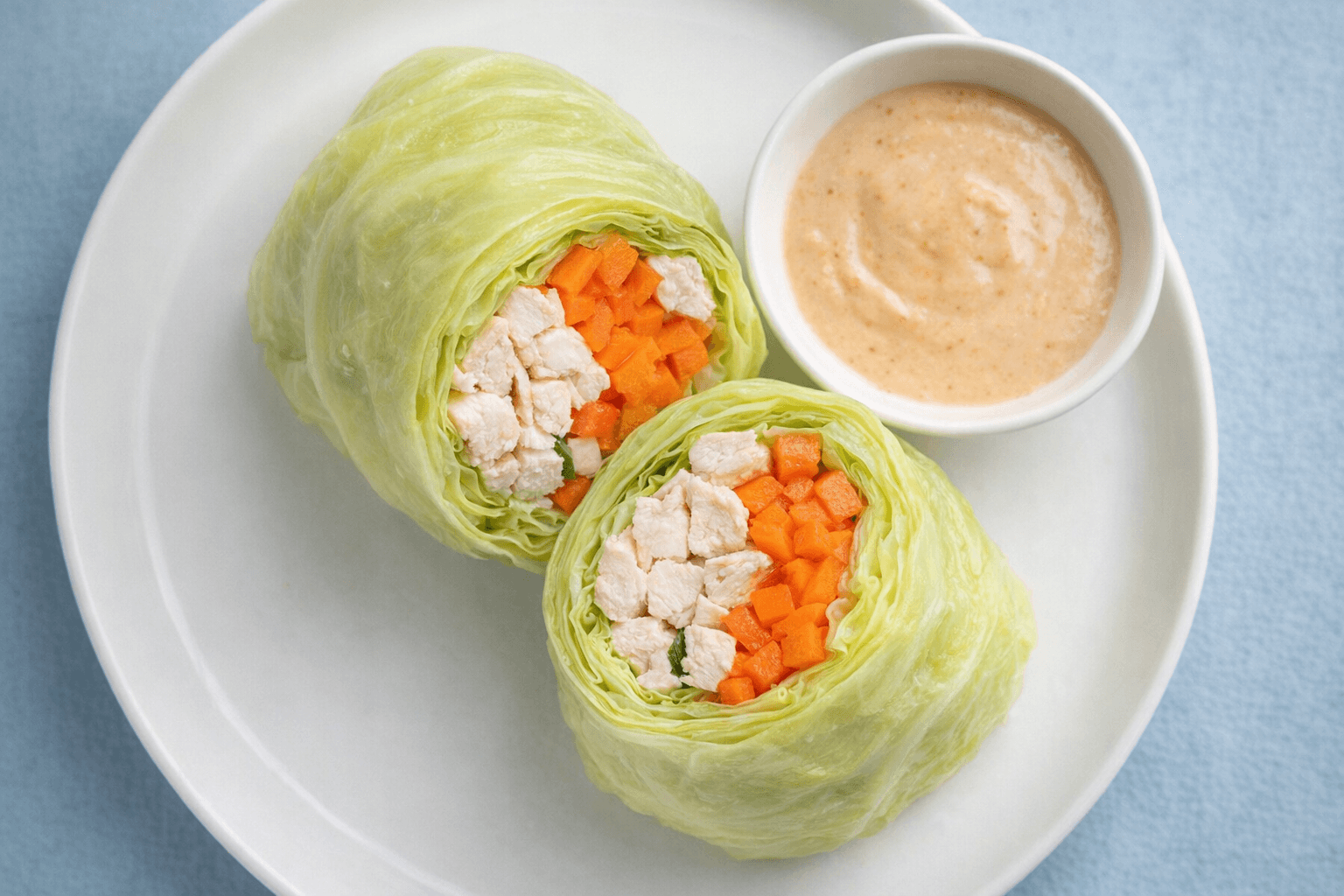 다이어트 닭가슴살 양배추말이 요리