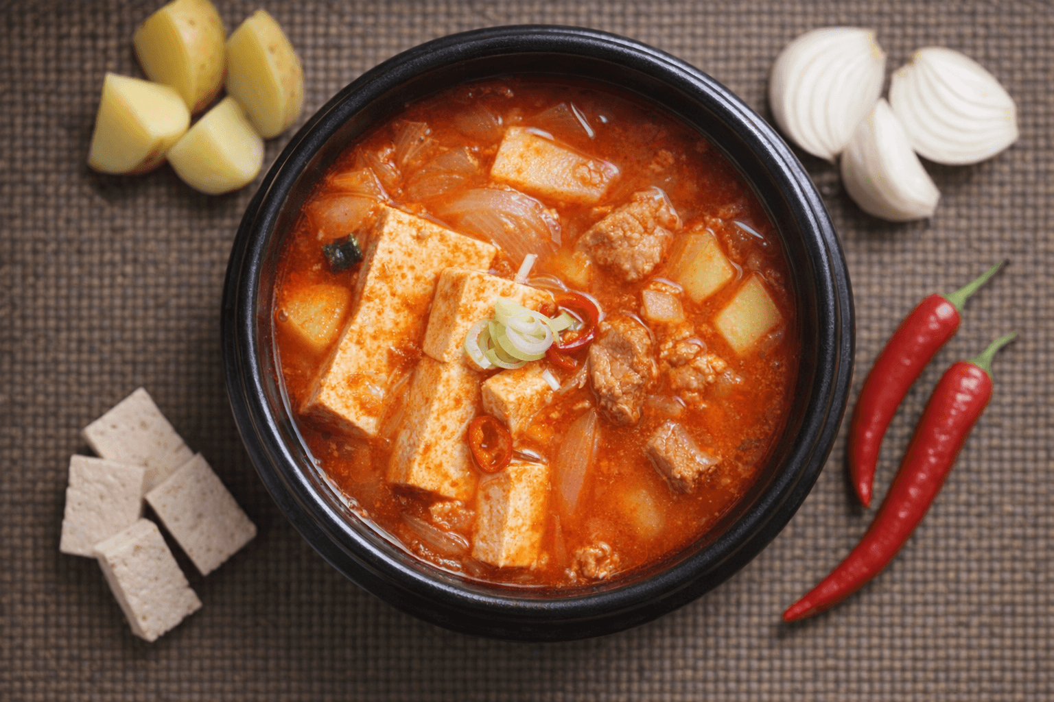 얼큰 참치 고추장찌개