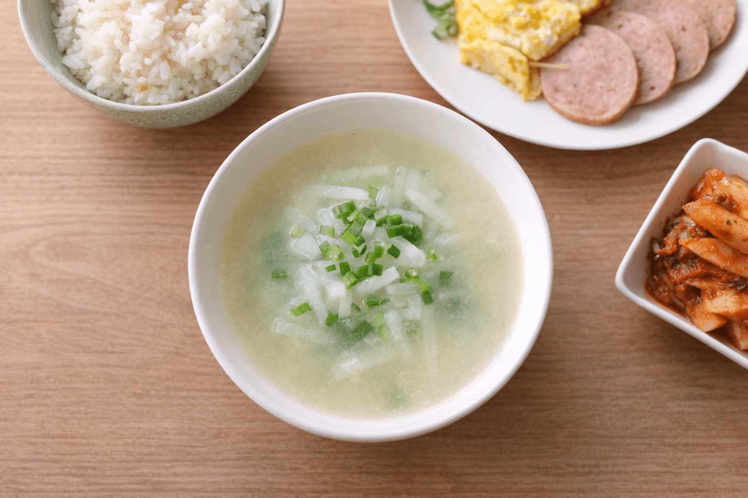 고소하고 뽀얀 들깨무국 완성 사진