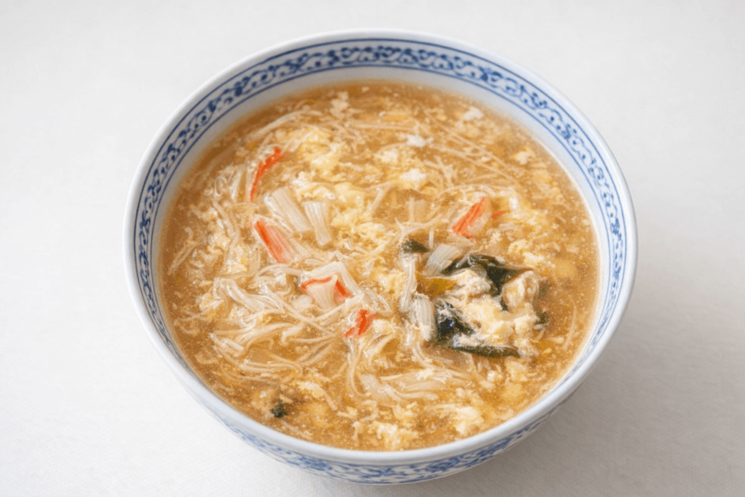 중국식 크래미 계란탕