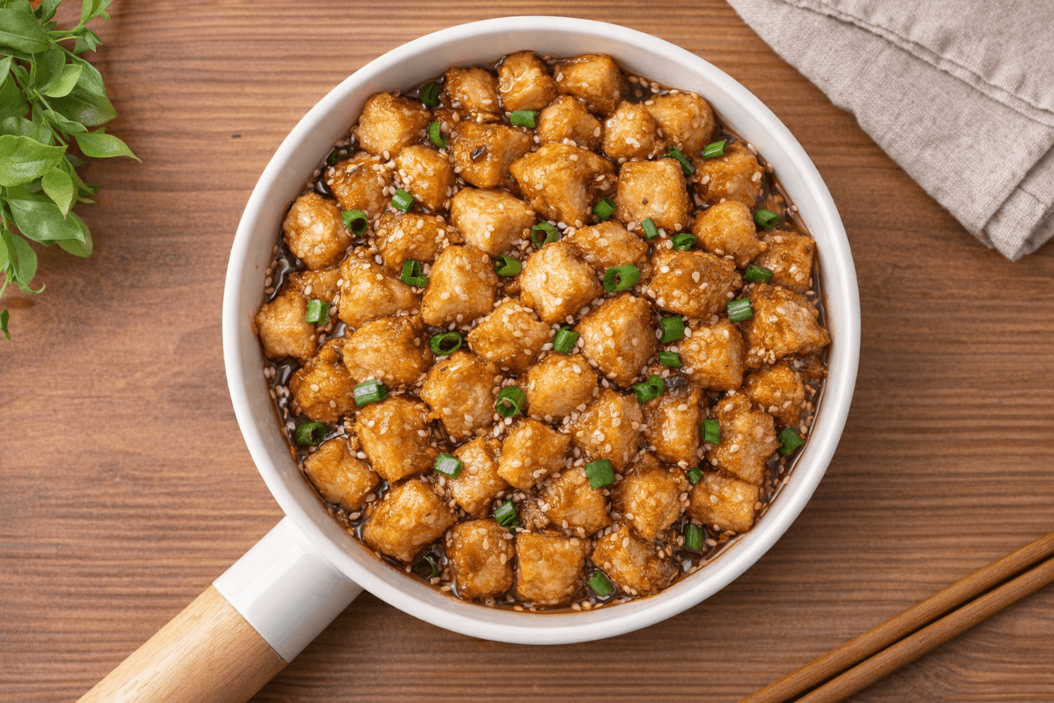 마늘간장 두부강정 반찬