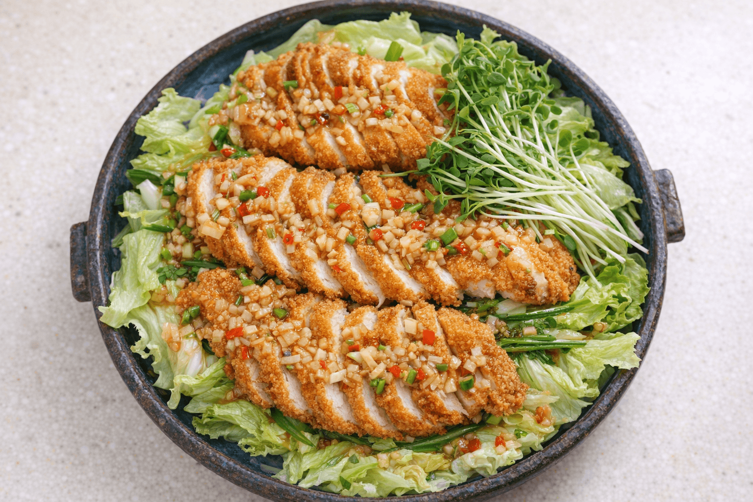 겉바속촉 닭가슴살 유린기