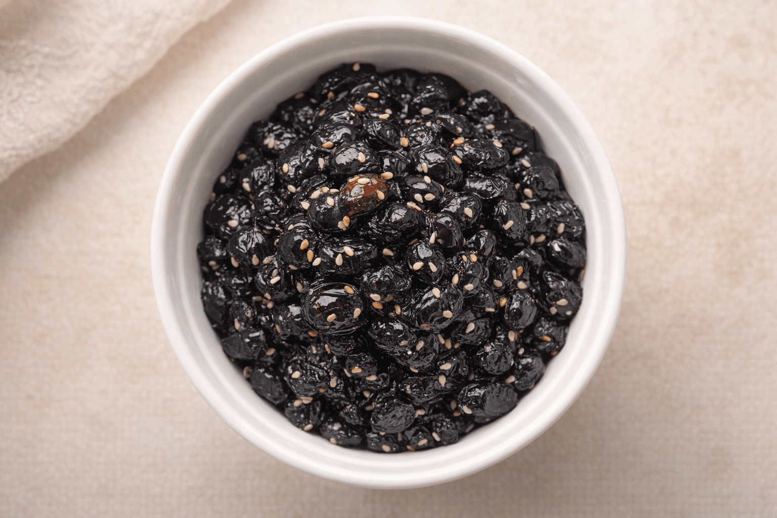 검은콩자반, 밑반찬, 서리태, 콩자반