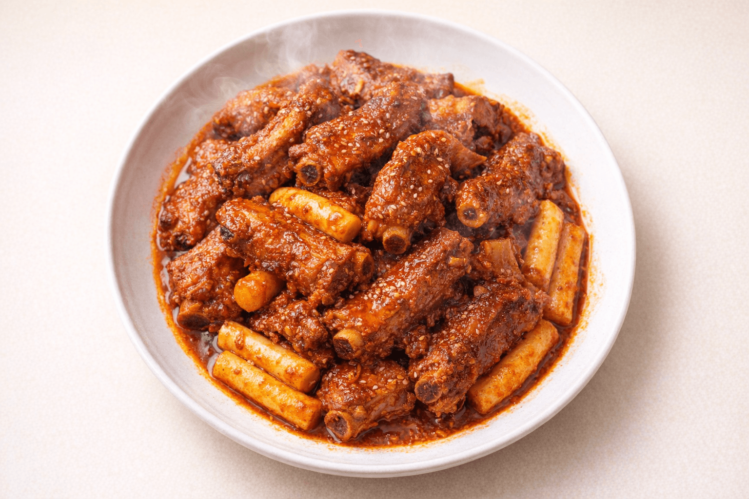 매콤달콤 밥도둑 매운 등갈비찜