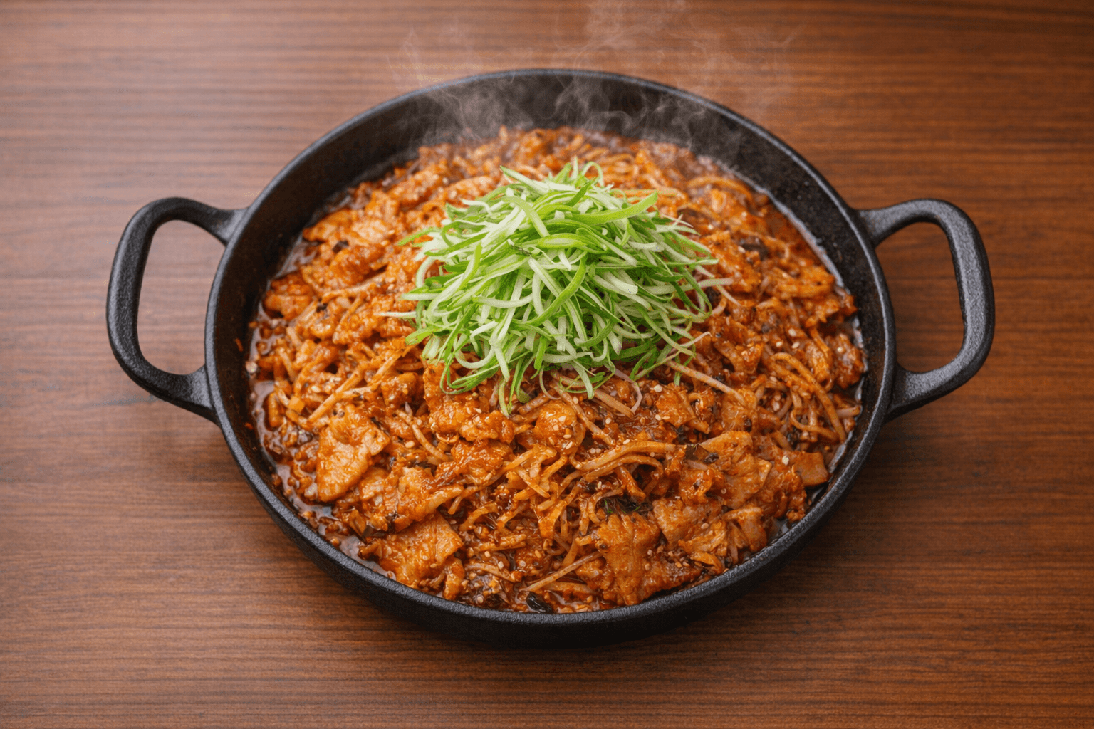 매콤 대패삼겹살 숙주볶음