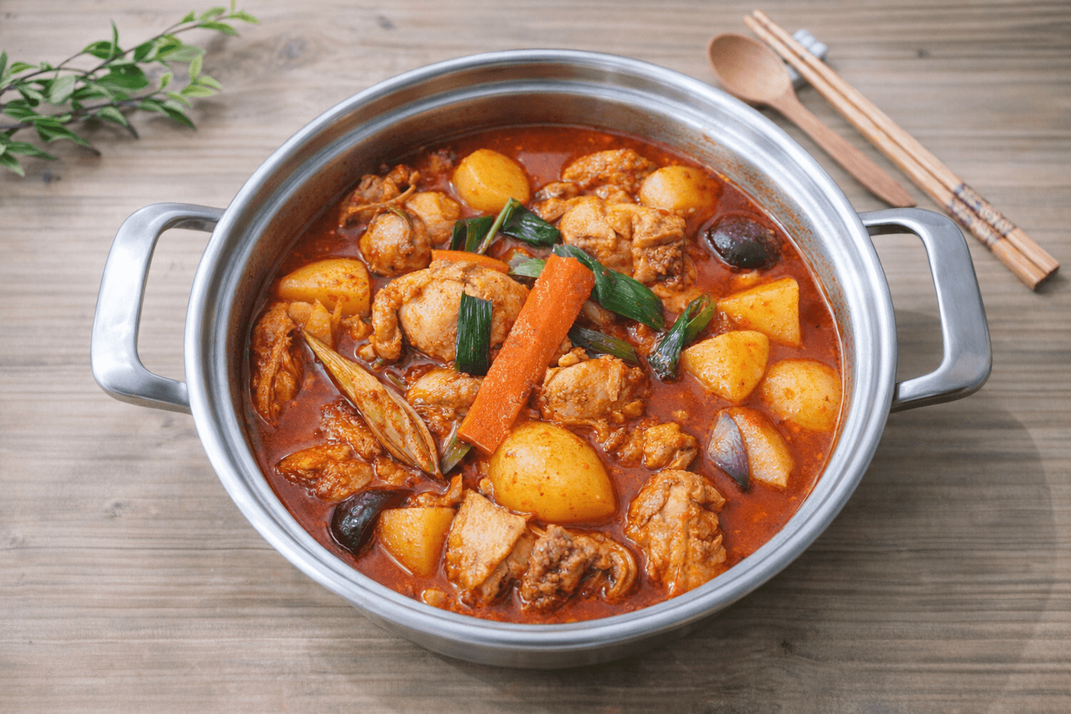 매콤달콤 밥도둑, 국물 자작한 닭볶음탕 황금 레시피!