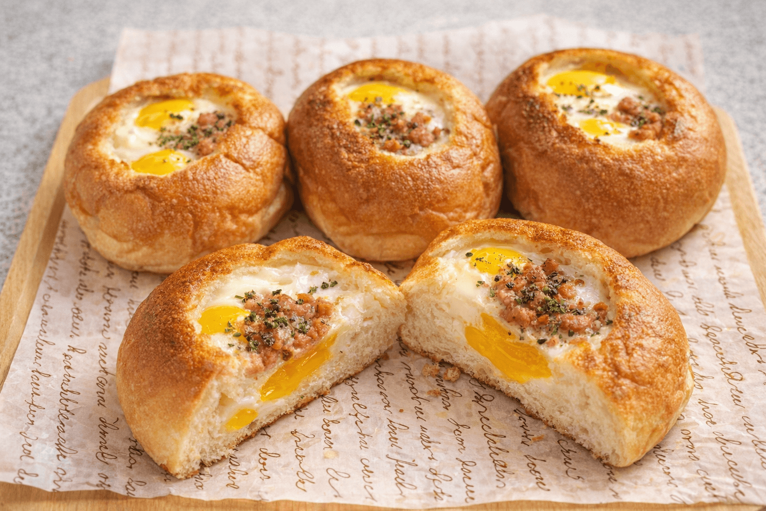 에어프라이어 모닝 계란빵 초간단 간식