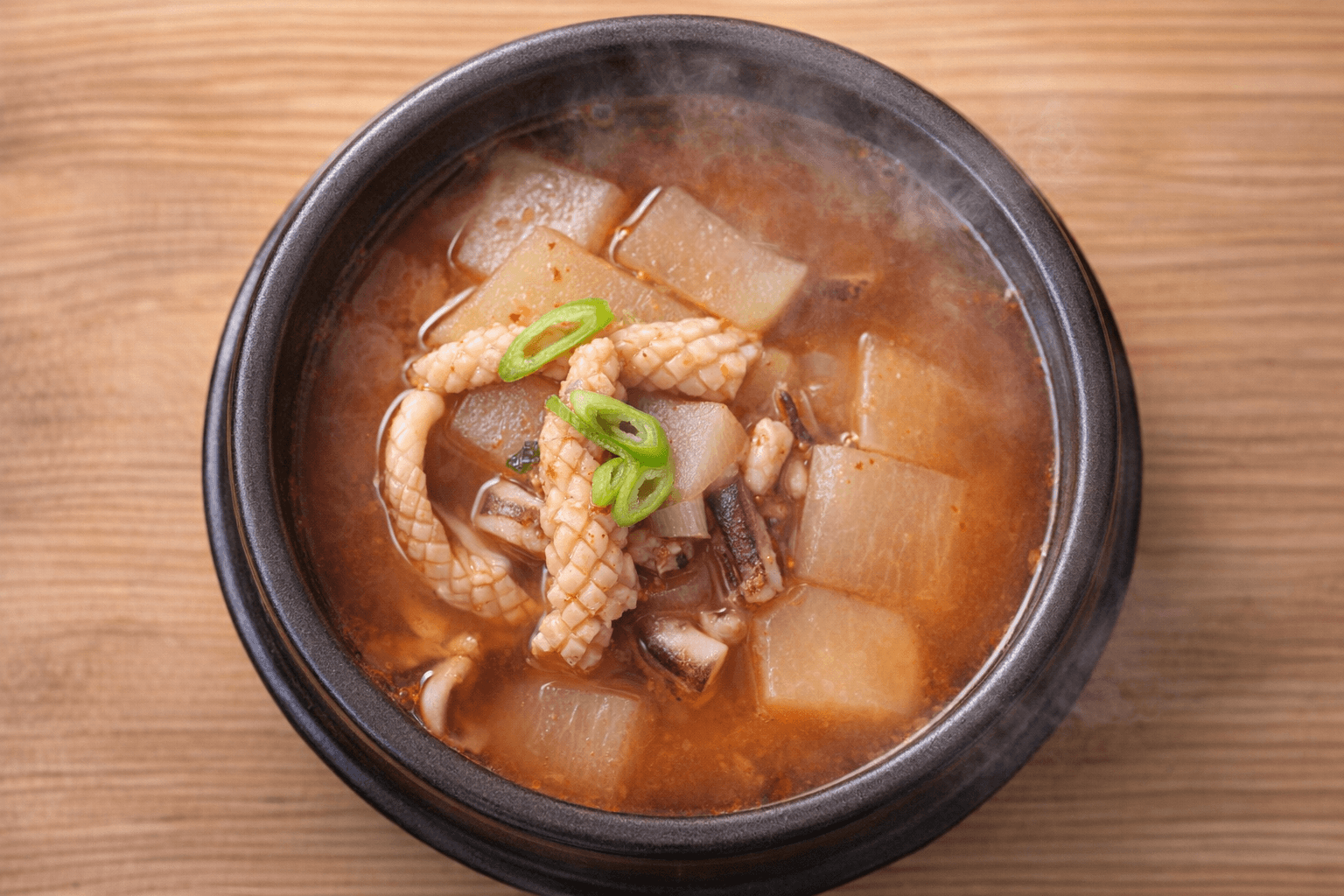 얼큰하고 시원한 오징어무국 레시피