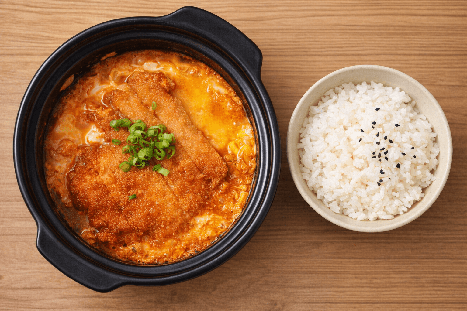 뚝배기 돈까스 김치나베