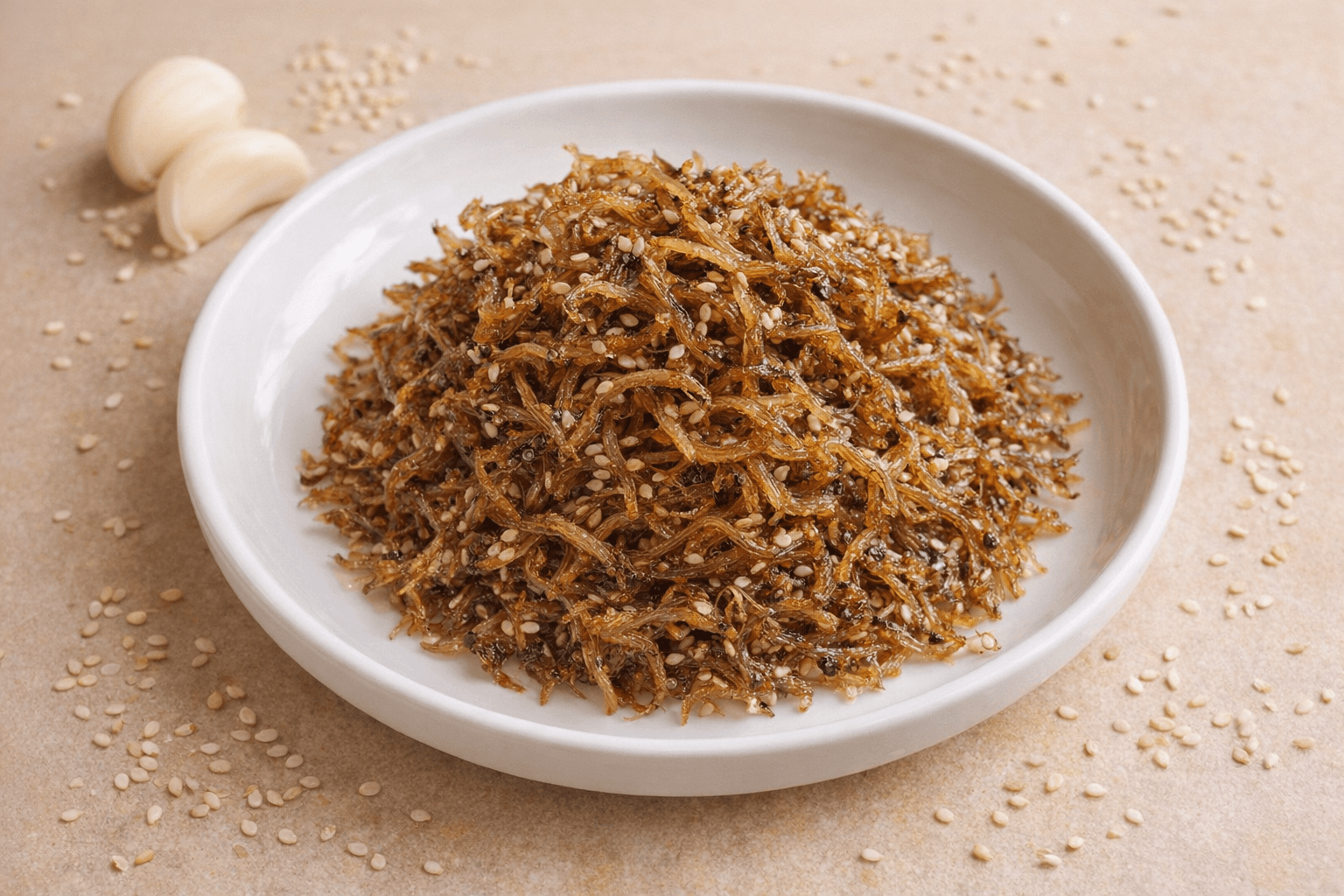 바삭한 간장 멸치볶음 썸네일