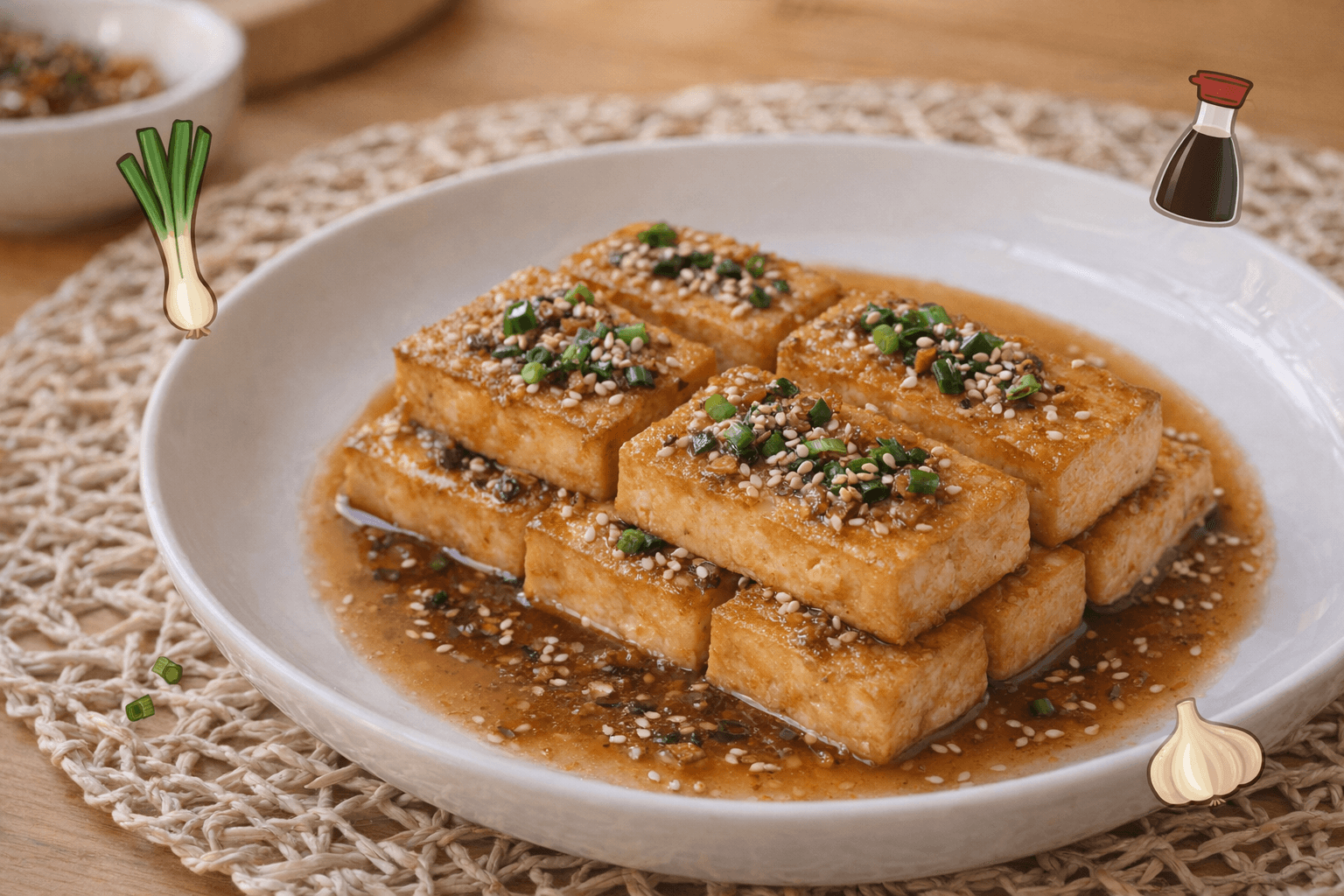 간장 두부 조림 반찬 요리 썸네일