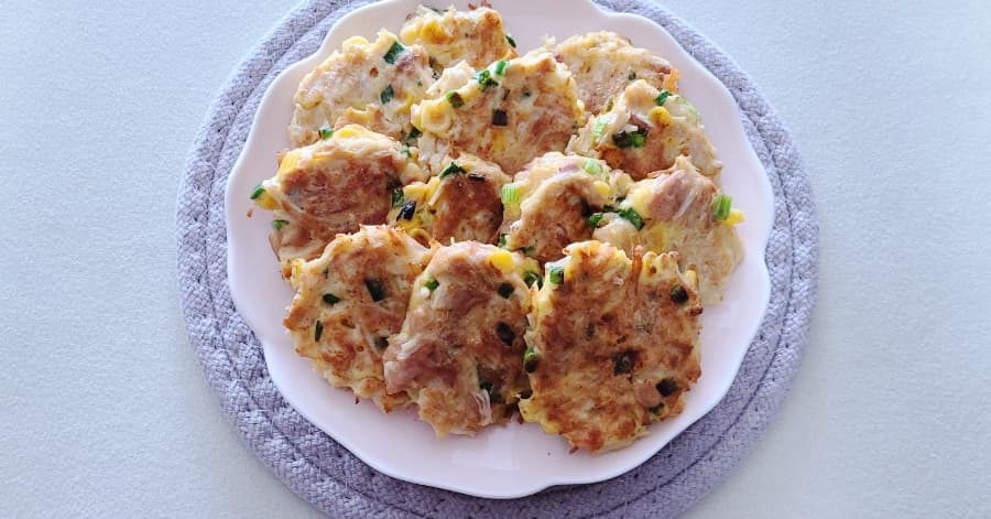 tortitas crujientes de atún y verduras: receta casera detallada
