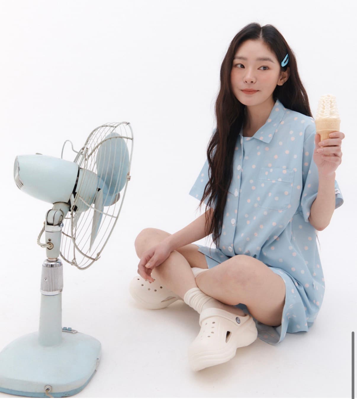 선물받은 파자마가 마음에 들 때