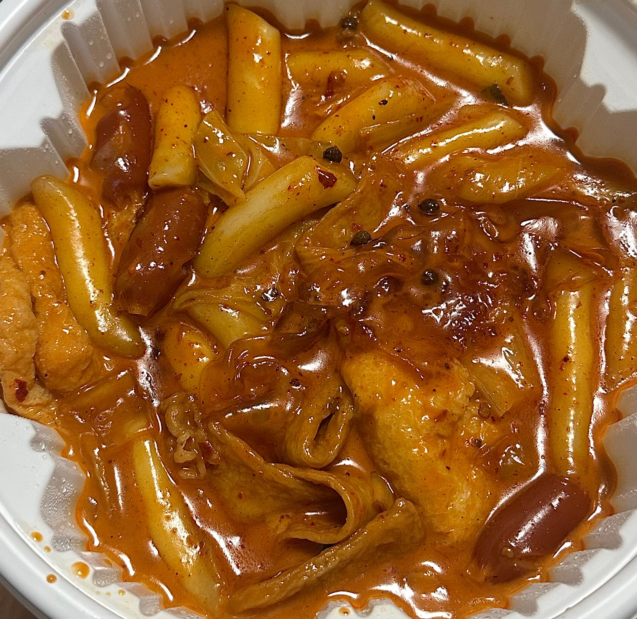 마라 로제 엽떡을 먹어 본 짧은 후기
